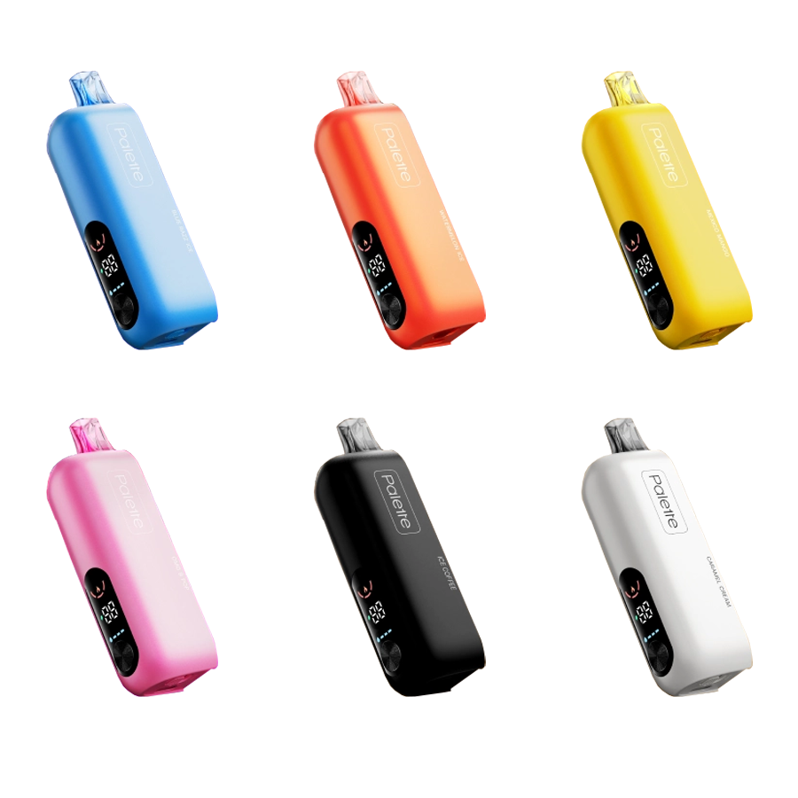 REIGN BAR Palette Mix Disposables Pods | Zero Nicotine | 25000 Puffs | 5 Count Display product image
